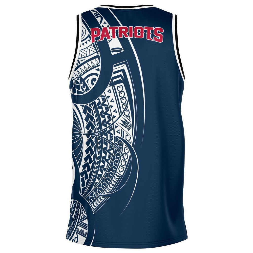 New England Patriots Limited Edition Personalized Sports Basketball Jersey AZHABKJS000019