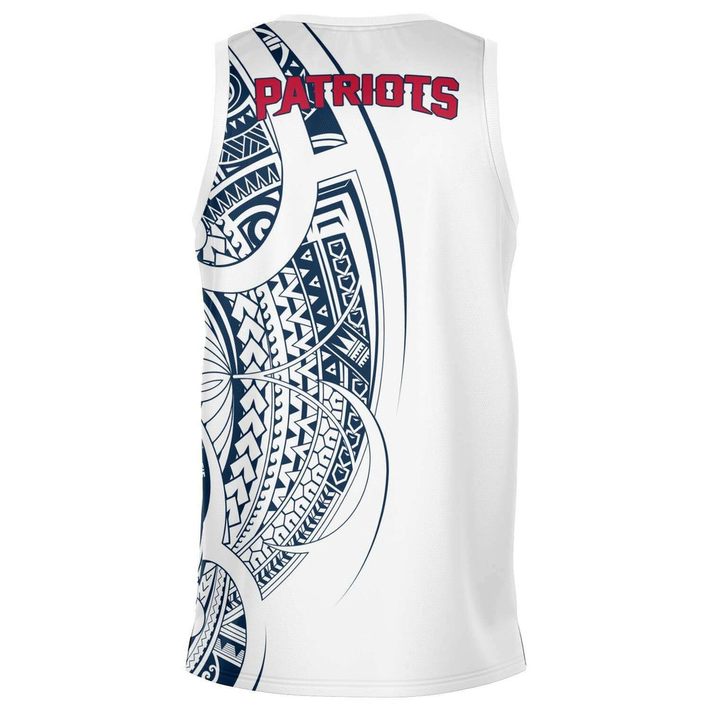 New England Patriots Limited Edition Personalized Sports Basketball Jersey AZHABKJS000020
