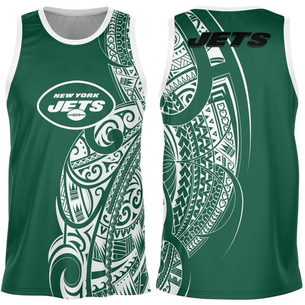 New York Jets Limited Edition Personalized Sports Basketball Jersey AZHABKJS000021