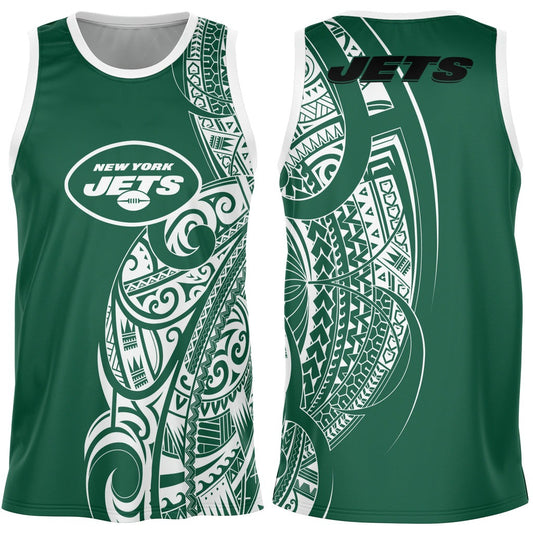 New York Jets Limited Edition Personalized Sports Basketball Jersey AZHABKJS000021