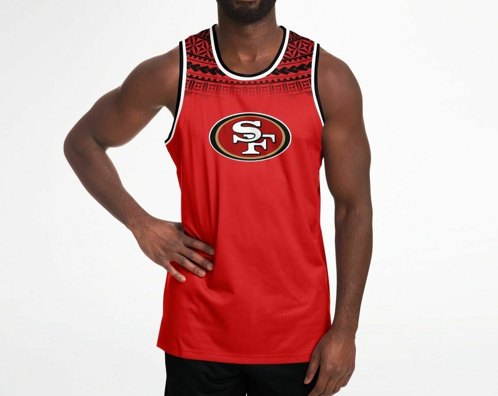 San Francisco 49ers Limited Edition Personalized Sports Basketball Jersey AZHABKJS000024
