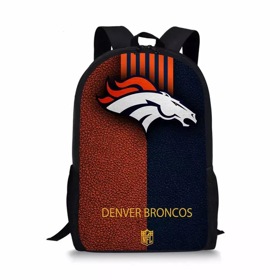 Denver Broncos Backpack Custom Any Name HA03
