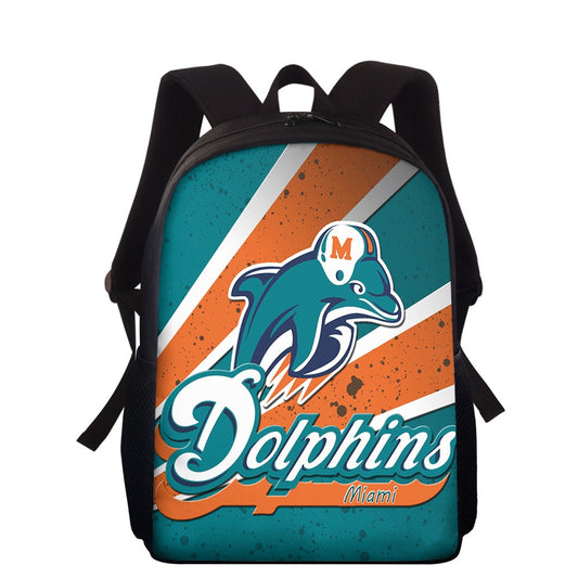Miami Dolphins Backpack Custom Any Name HA23