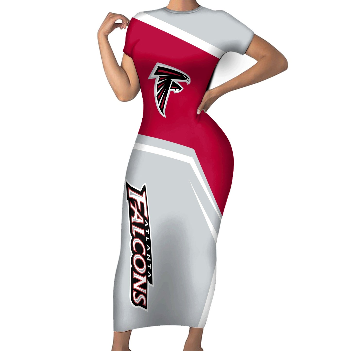 Atlanta Falcons Bodycon Maxi Dress HA02