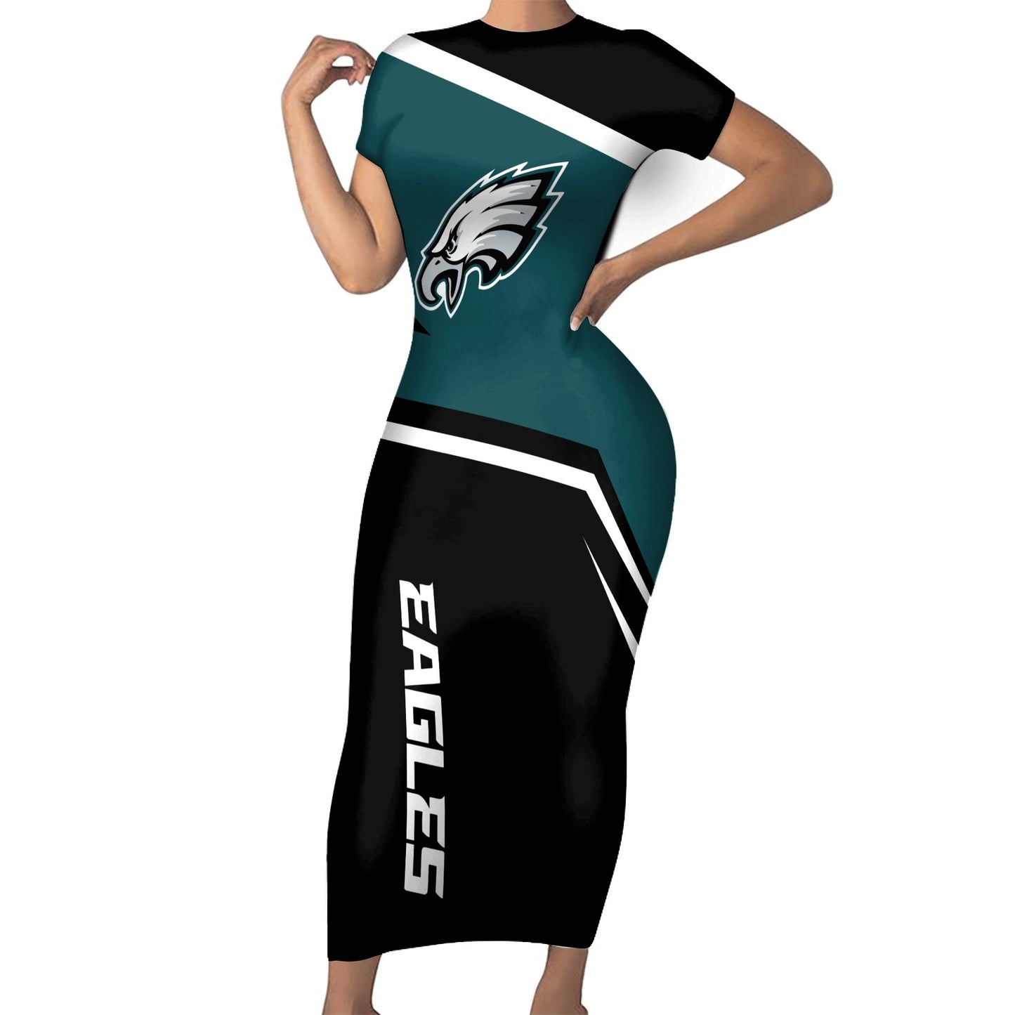 Philadelphia Eagles Bodycon Maxi Dress HA26