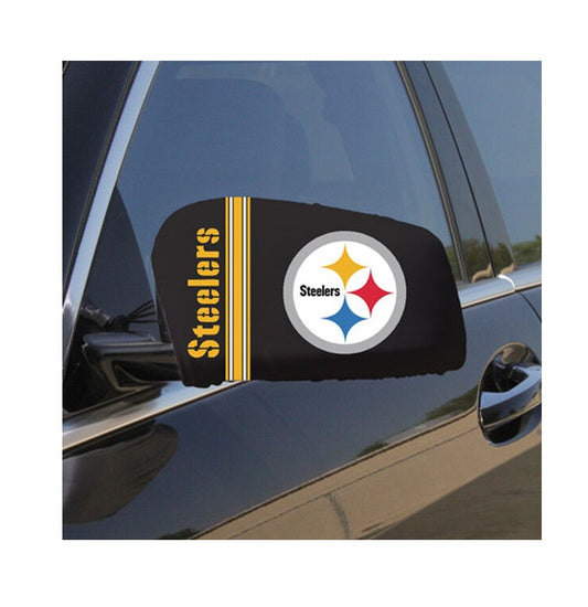 Pittsburgh Steelers Customized Team Logo Car Mirror Cover AZHACMC000013
