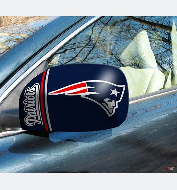 New England Patriots Customized Team Logo Car Mirror Cover AZHACMC000015