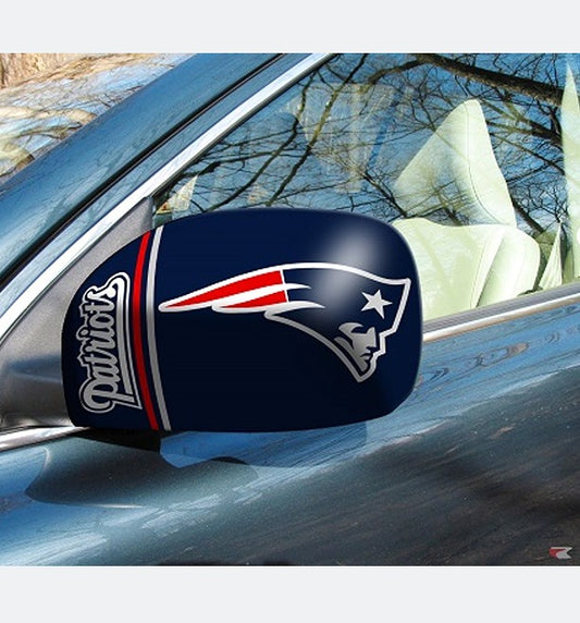 New England Patriots Customized Team Logo Car Mirror Cover AZHACMC000015