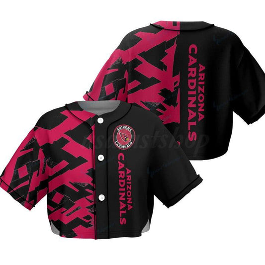 Atlanta Falcons Women Crop Top Baseball Jersey New Trending 2025 AZHACTBJ000002