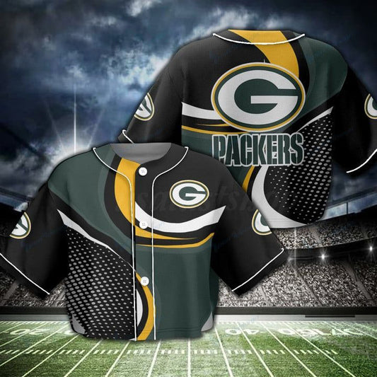 Green Bay Packers Women Crop Top Baseball Jersey New Trending 2025 AZHACTBJ000029