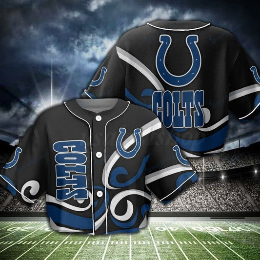 Indianapolis Colts Women Crop Top Baseball Jersey New Trending 2025 AZHACTBJ000032