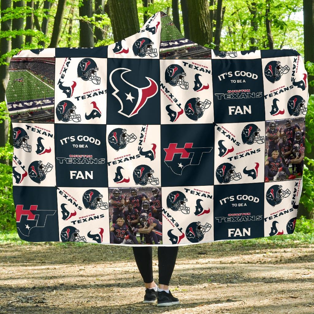 Houston Texans Customized Hooded Blanket HA13