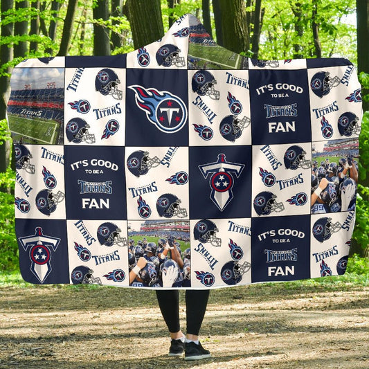 Tennessee Titans Customized Hooded Blanket HA31