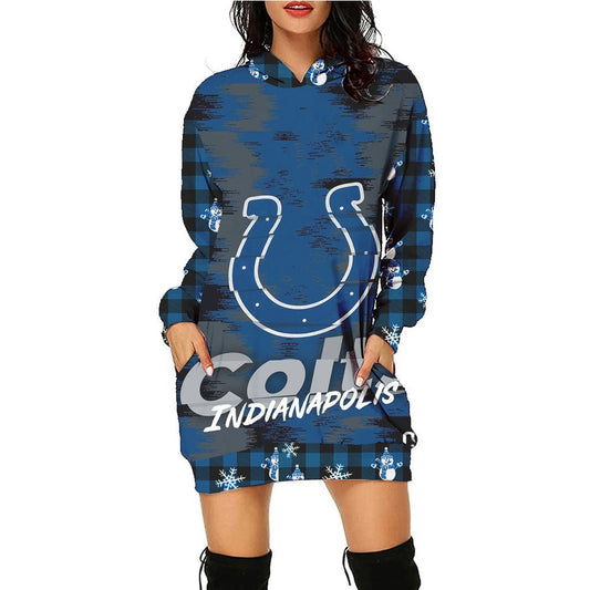 Indianapolis Colts Hoodie Dress Christmas HA14