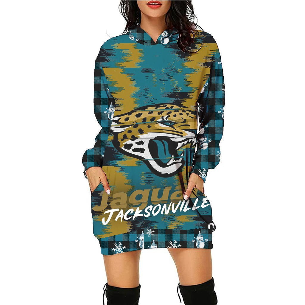 Jacksonville Jaguars Hoodie Dress Christmas HA15