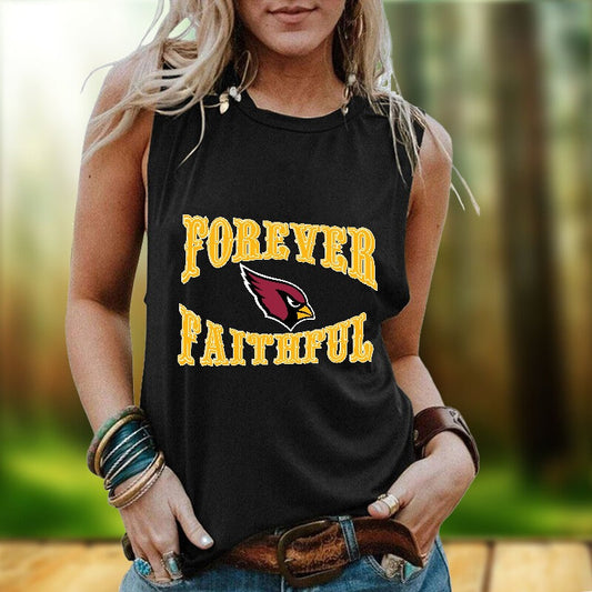 Arizona Cardinals Personalized American Football Loose Crew Neck Sleeveless AZHALCNS000047