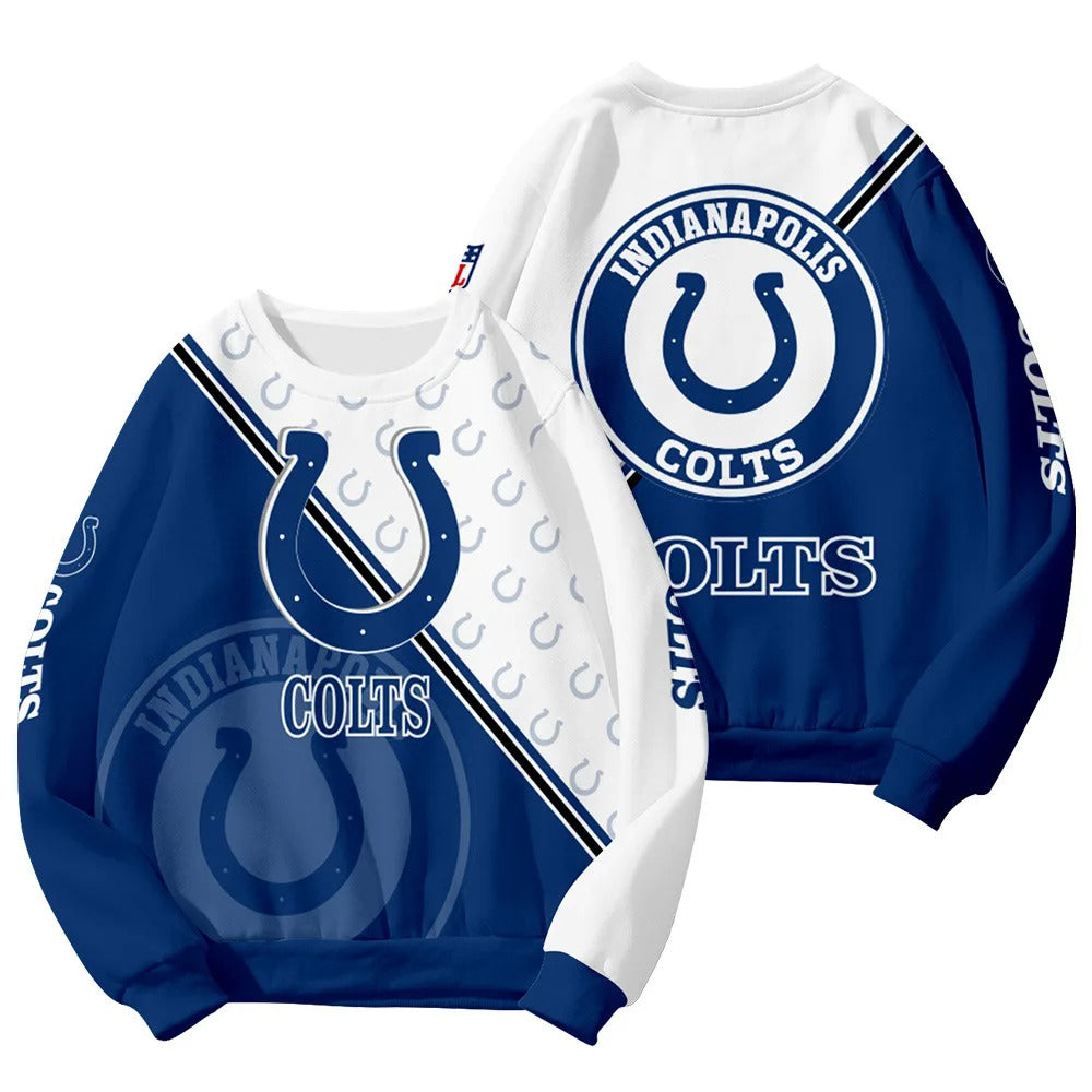 Indianapolis Colts Customized Round Neck Sweatshirt HA01