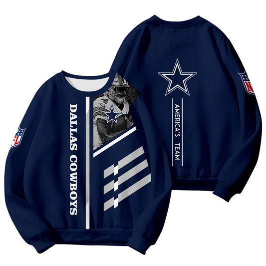 Dallas Cowboys Customized Round Neck Sweatshirt HA02