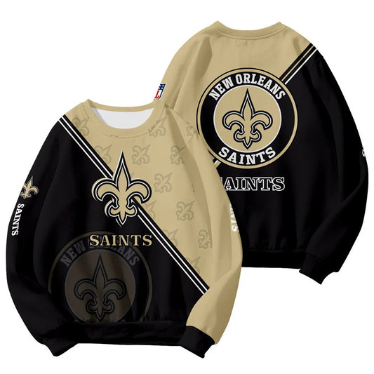 New Orleans Saints Customized Round Neck Sweatshirt HA06