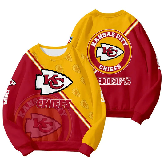 Kansas City Chiefs Customized Round Neck Sweatshirt HA14