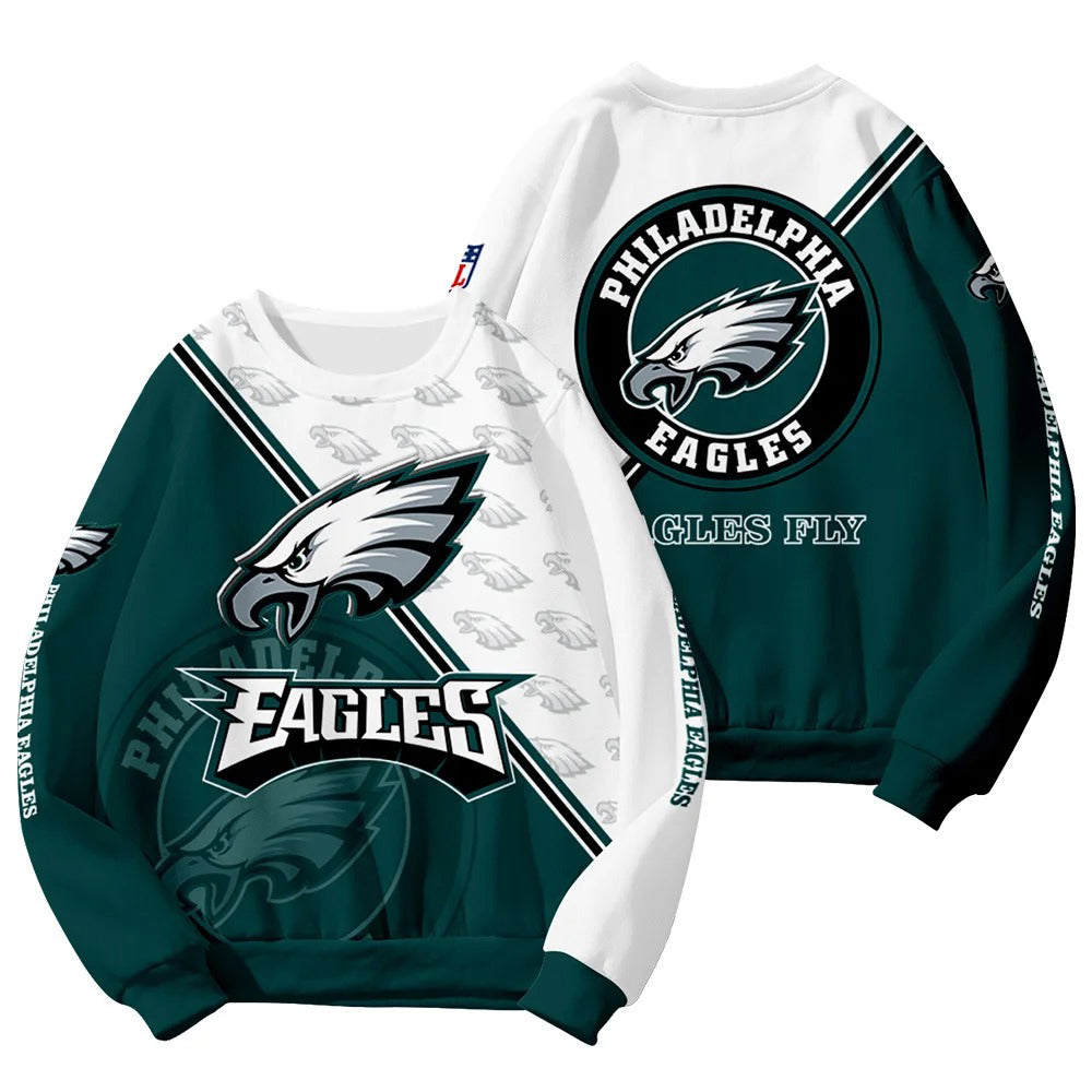 Philadelphia Eagles Customized Round Neck Sweatshirt HA22