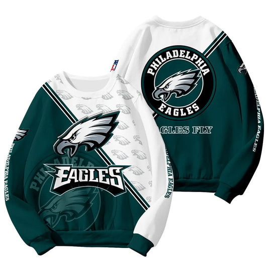 Philadelphia Eagles Customized Round Neck Sweatshirt HA22