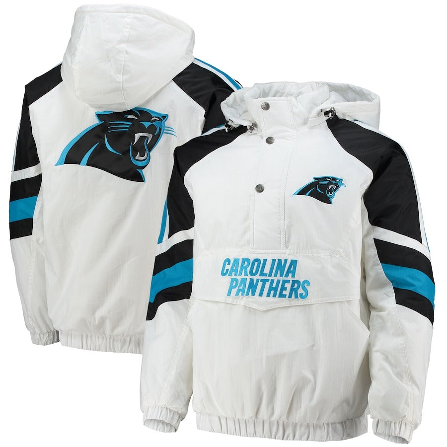 Carolina Panthers High Quality 2025 Trend Varsity Baseball Jersey Jacket AZHAVBJS000001