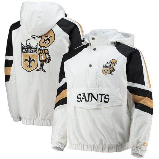 New Orleans Saints High Quality 2025 Trend Varsity Baseball Jersey Jacket AZHAVBJS000008