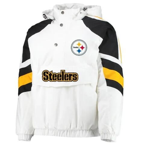 Pittsburgh Steelers High Quality 2025 Trend Varsity Baseball Jersey Jacket AZHAVBJS000009