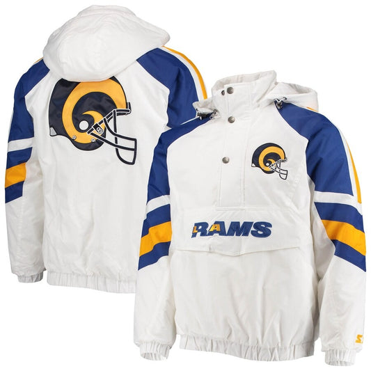Los Angeles Rams High Quality 2025 Trend Varsity Baseball Jersey Jacket AZHAVBJS000011