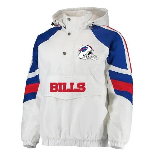 Buffalo Bills High Quality 2025 Trend Varsity Baseball Jersey Jacket AZHAVBJS000013