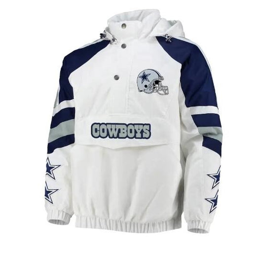 Dallas Cowboys High Quality 2025 Trend Varsity Baseball Jersey Jacket AZHAVBJS000015