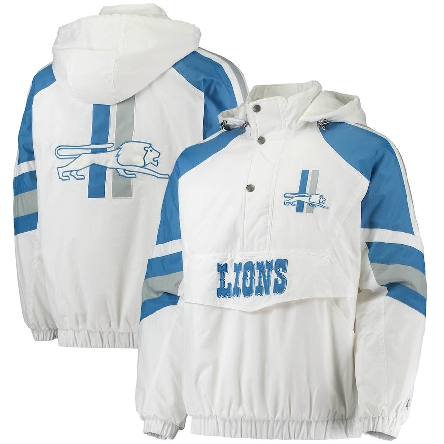 Detroit Lions High Quality 2025 Trend Varsity Baseball Jersey Jacket AZHAVBJS000016