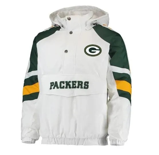 Green Bay Packers High Quality 2025 Trend Varsity Baseball Jersey Jacket AZHAVBJS000018