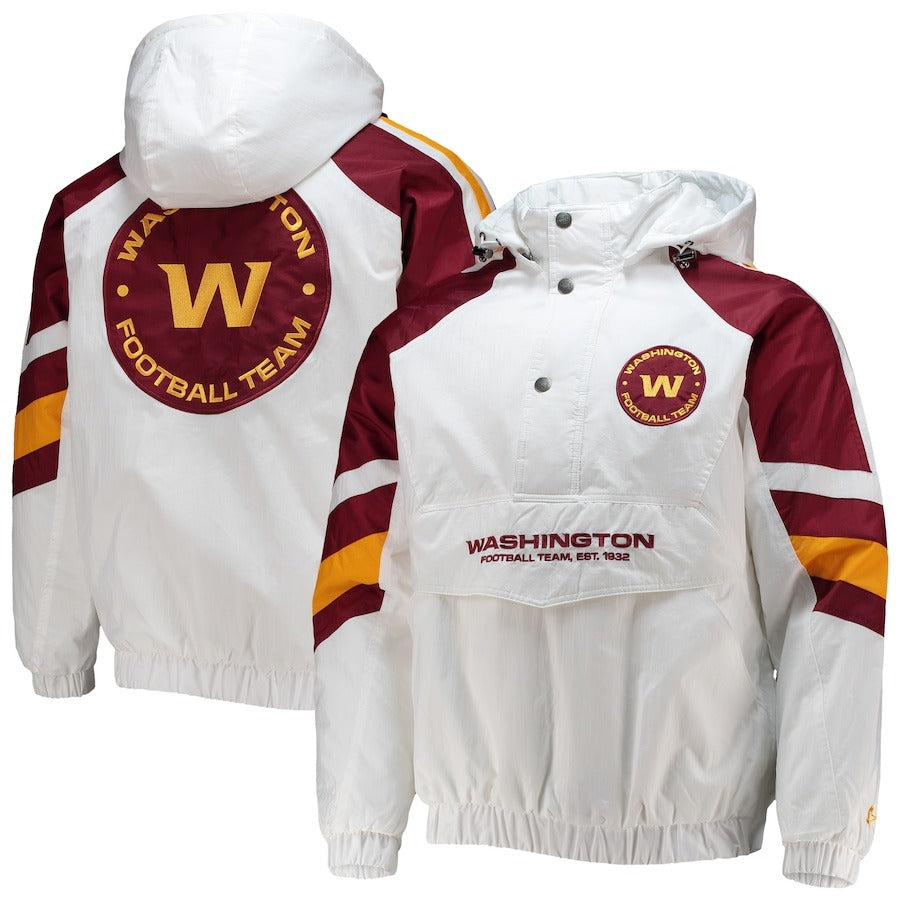 Washington Commanders High Quality 2025 Trend Varsity Baseball Jersey Jacket AZHAVBJS000020