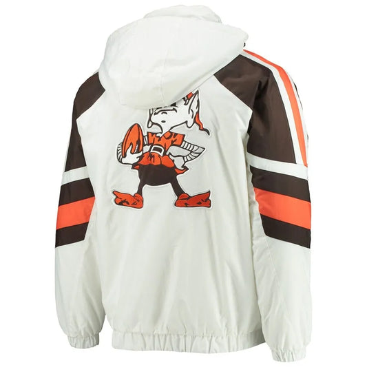 Cleveland Browns High Quality 2025 Trend Varsity Baseball Jersey Jacket AZHAVBJS000026