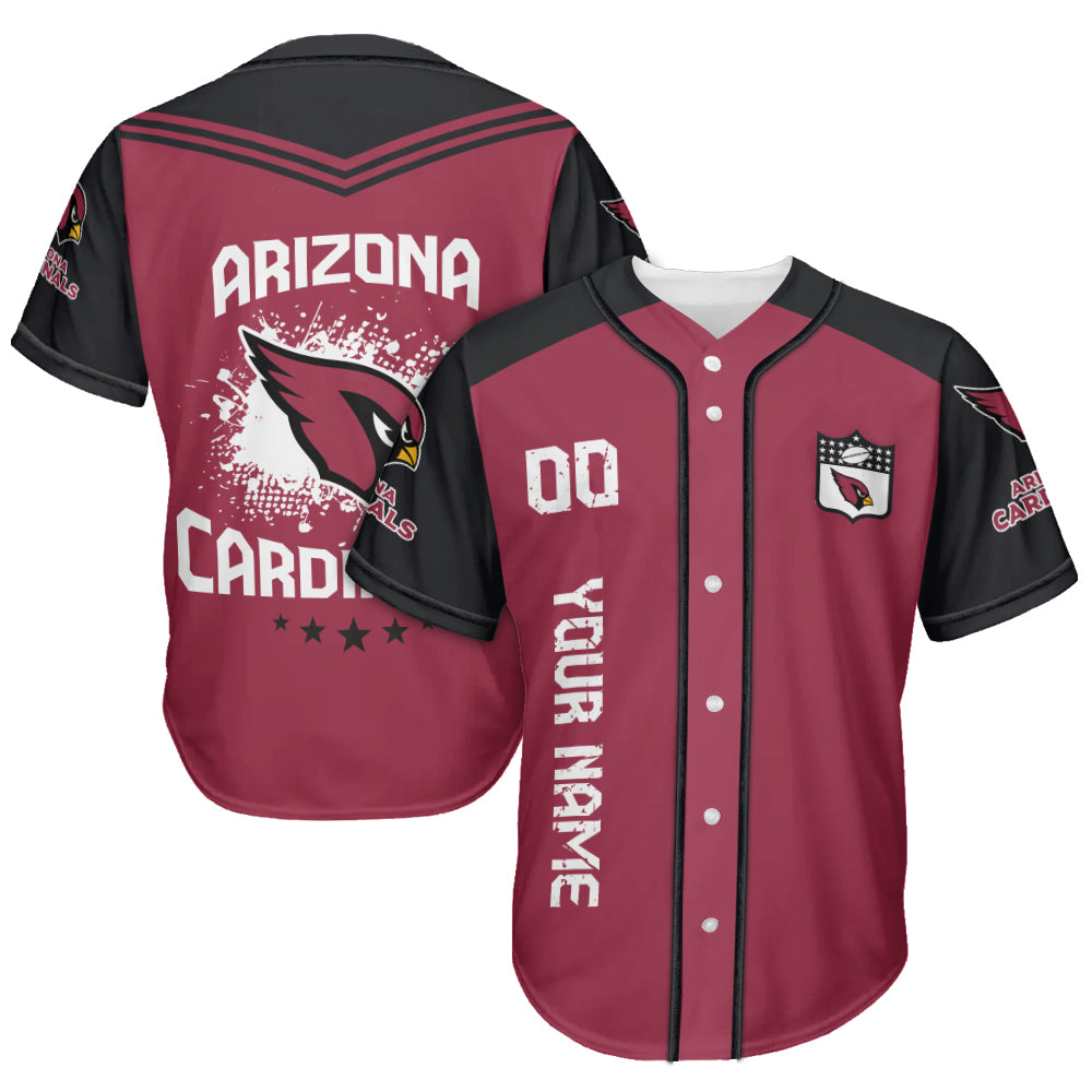 Arizona Cardinals Baseball Jersey New Collection NFL AZHGBJS000001