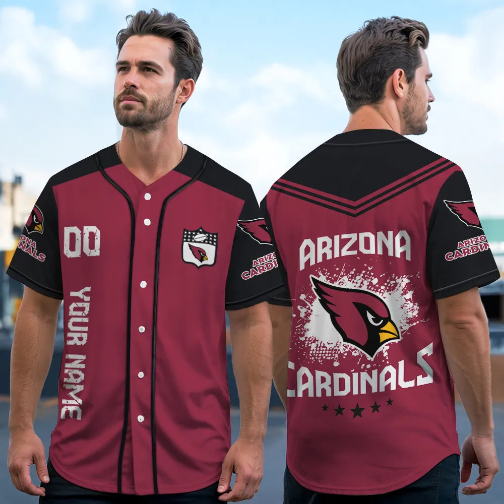 Arizona Cardinals Baseball Jersey New Collection NFL AZHGBJS000001
