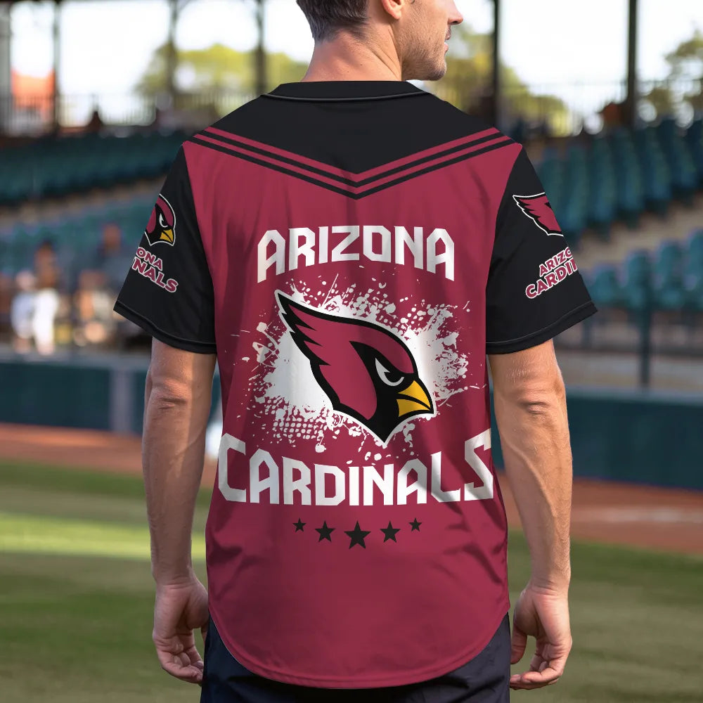 Arizona Cardinals Baseball Jersey New Collection NFL AZHGBJS000001