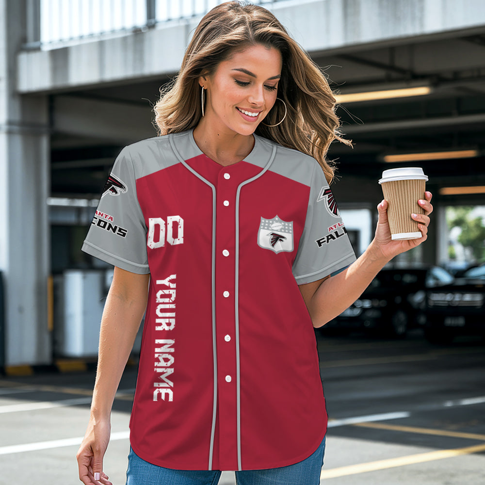 Atlanta Falcons Baseball Jersey New Collection NFL AZHGBJS000002