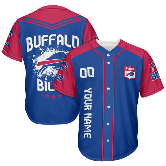 Buffalo Bills Baseball Jersey New Collection NFL AZHGBJS000004