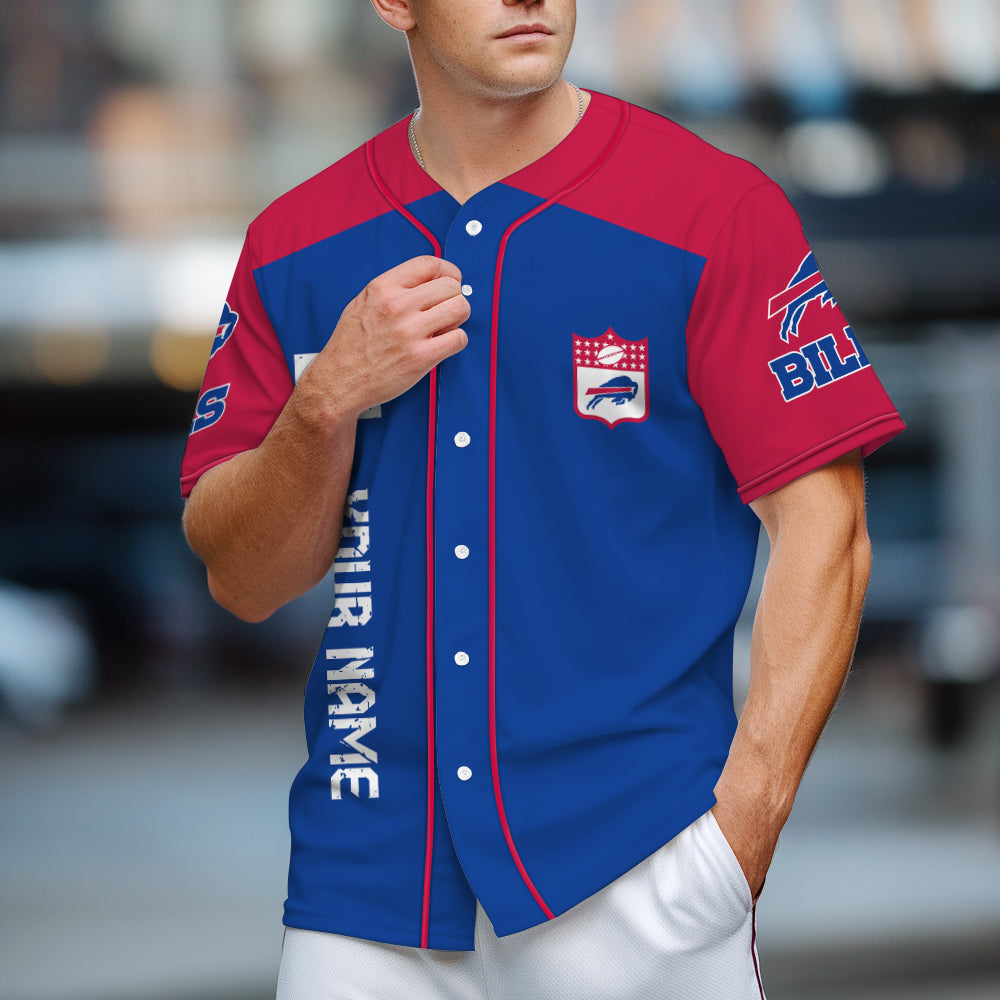 Buffalo Bills Baseball Jersey New Collection NFL AZHGBJS000004