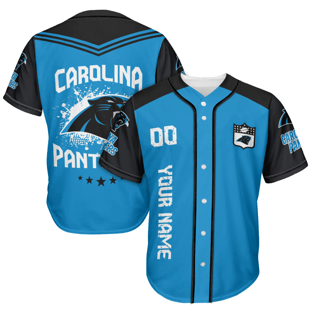 Carolina Panthers Baseball Jersey New Collection NFL AZHGBJS000005