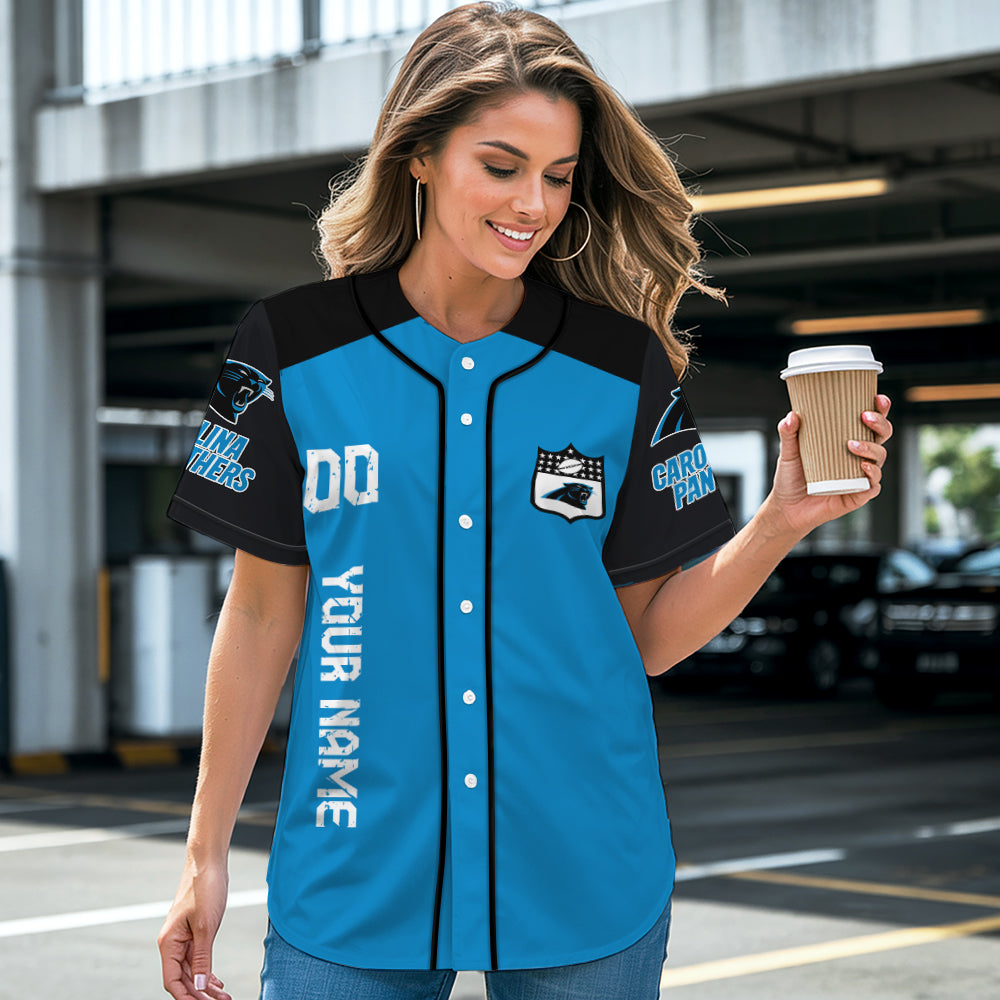 Carolina Panthers Baseball Jersey New Collection NFL AZHGBJS000005