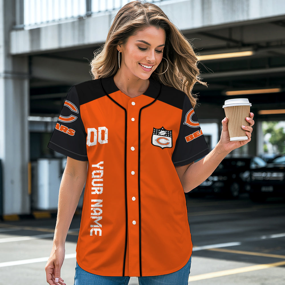 Chicago Bears Baseball Jersey New Collection NFL AZHGBJS000006