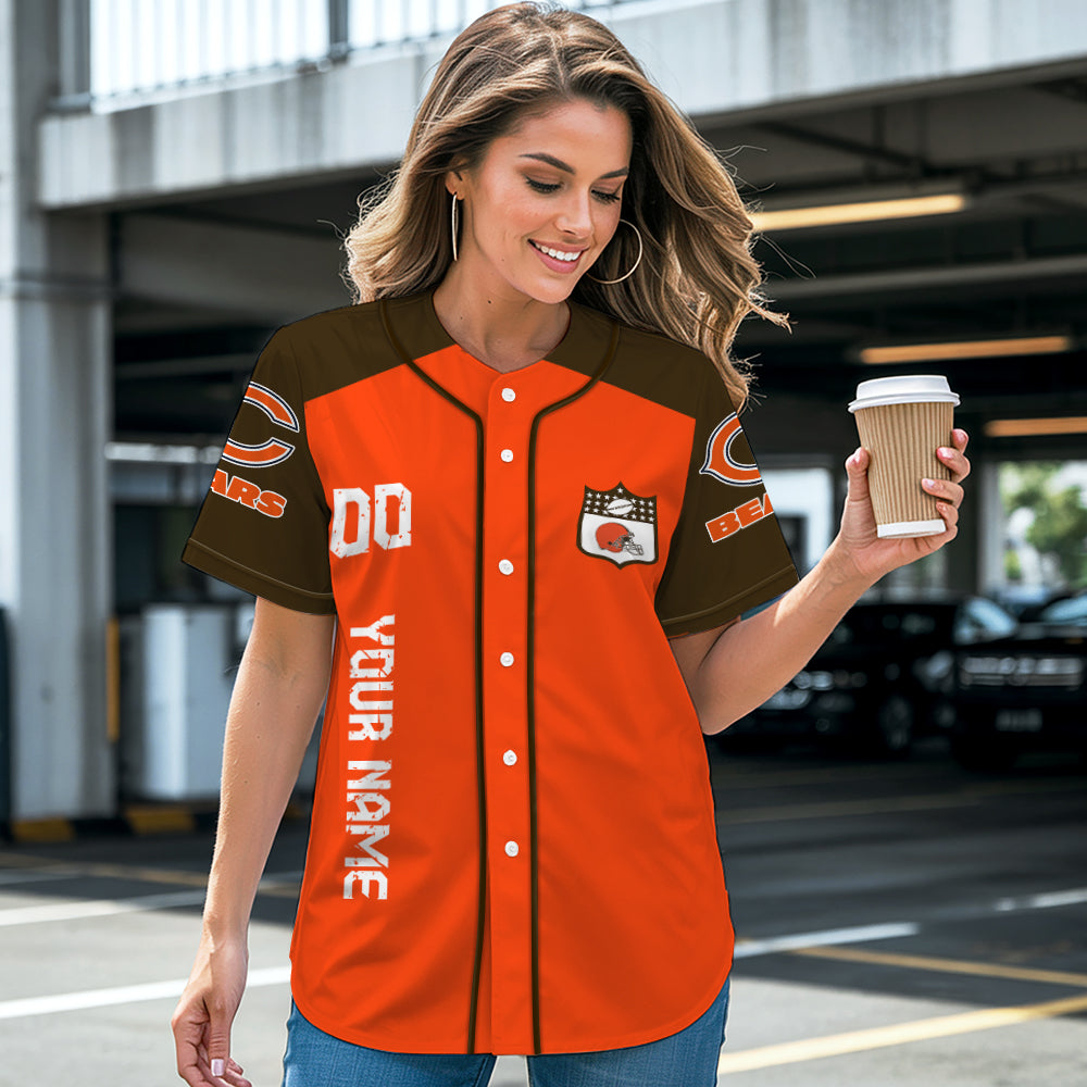 Cleveland Browns Baseball Jersey New Collection NFL AZHGBJS000008