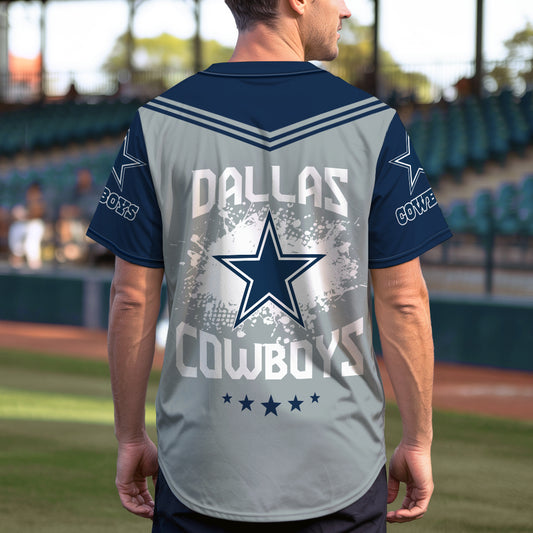 Dallas Cowboys Baseball Jersey New Collection NFL AZHGBJS000009