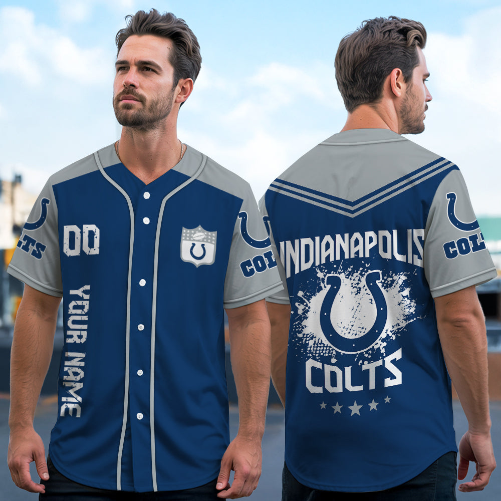 Indianapolis Colts Baseball Jersey New Collection NFL AZHGBJS000014