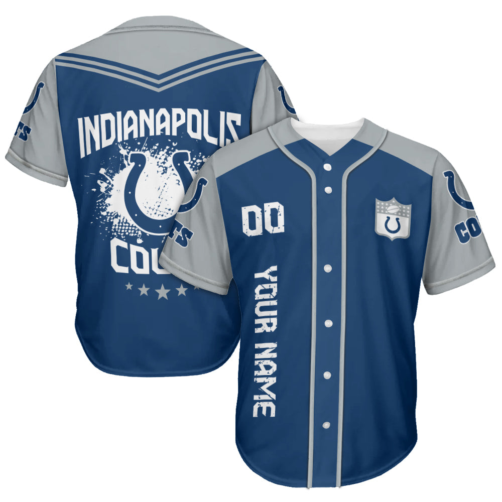 Indianapolis Colts Baseball Jersey New Collection NFL AZHGBJS000014