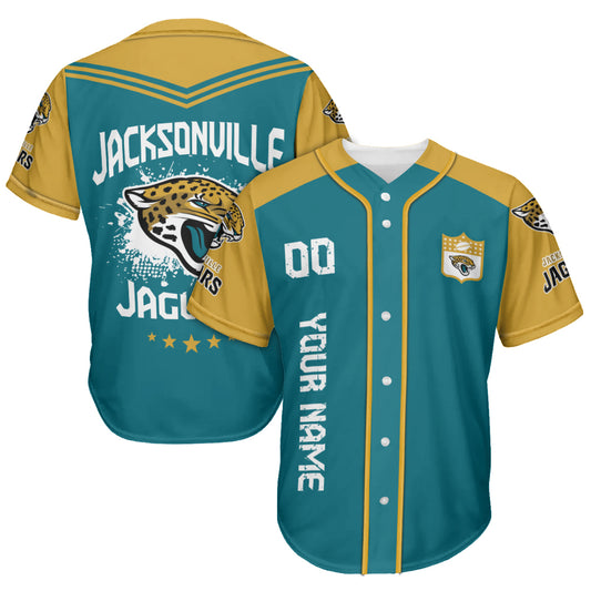 Jacksonville Jaguars Baseball Jersey New Collection NFL AZHGBJS000015